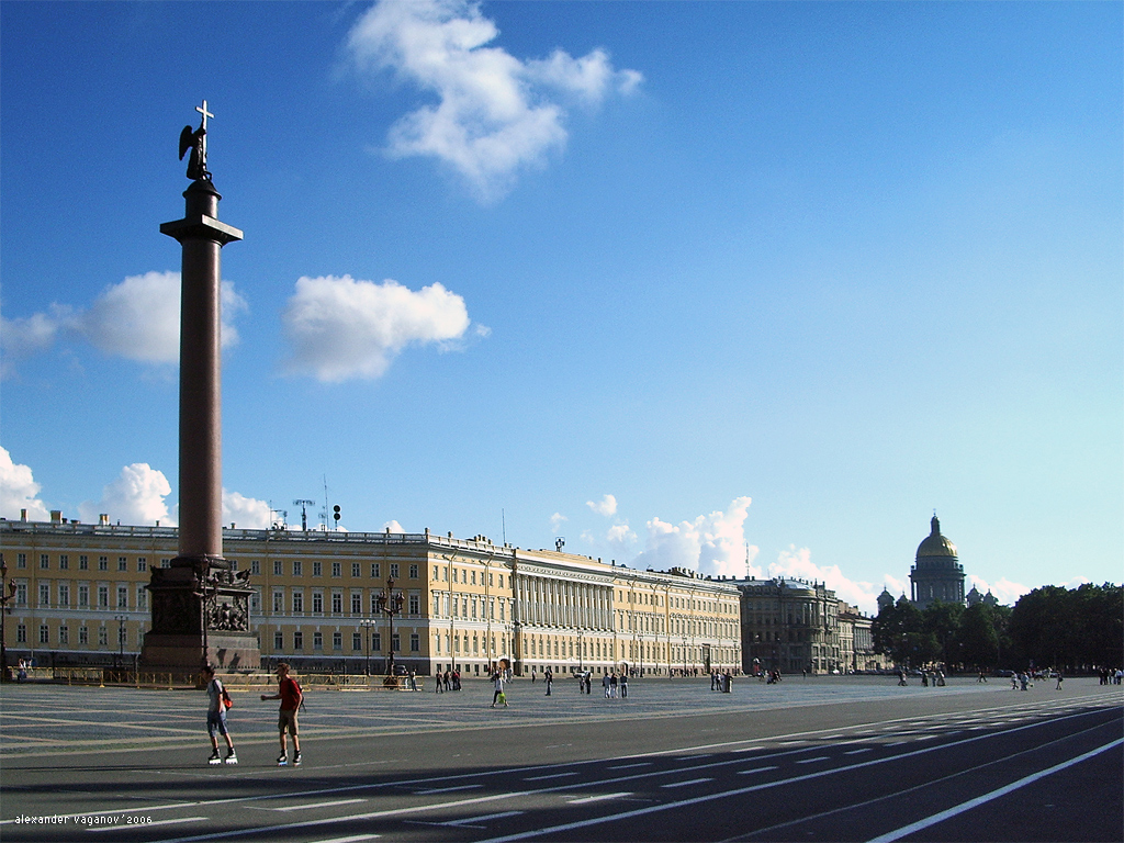 The Dvortsovaya (Palace) square